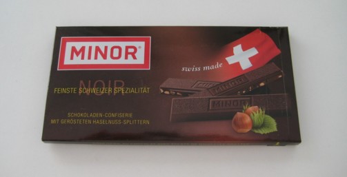 Minor Schokolade - Bedeutung des Namens auf Englisch 