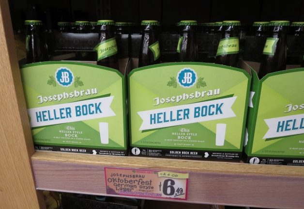 Josephsbrau Heller Bock bei Trader Joe's