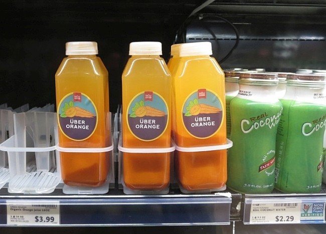 Über Orange Gemüsefruchtsaft