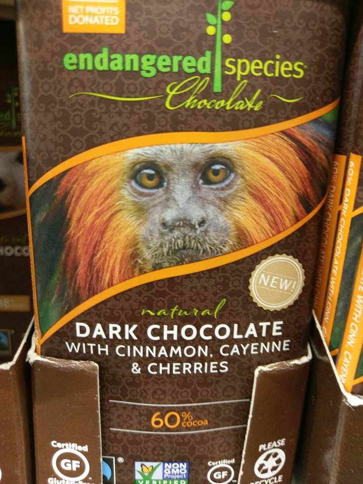 Ethikschokolade Orang Utan Endangered Species Schokolade: Ethisches Branding