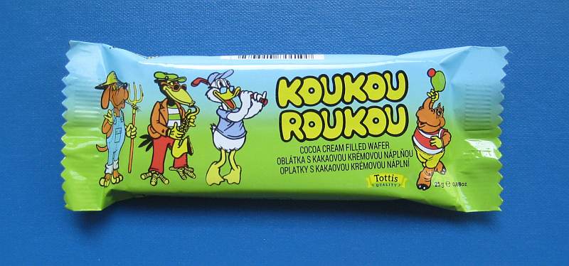 Koukouroukou Riegel aus Griechenland