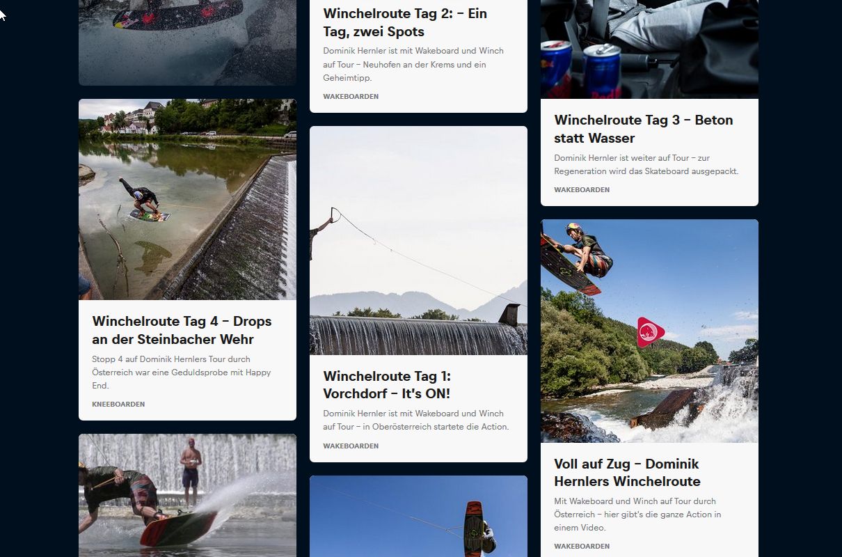 Winchelroute Tour von Red Bull Red Bull Winchelroute Tour Bilder